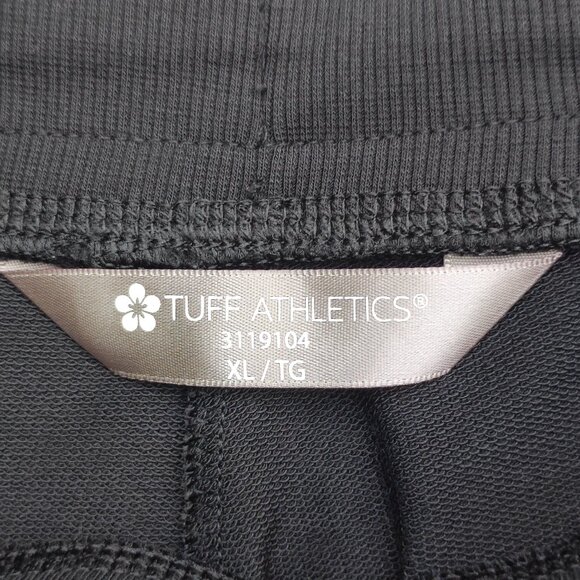 Tuff Athletics active wear jogger pants women's size XL black colour tapered hem - Picture 6 of 14